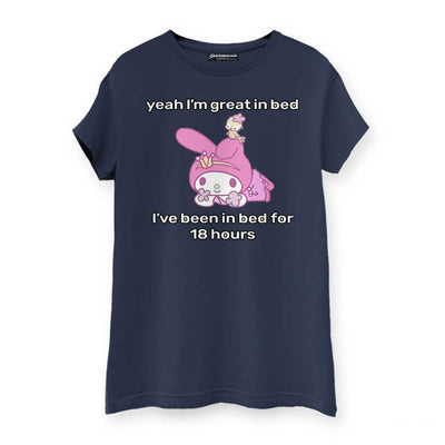 Great in Bed Womens T-Shirt