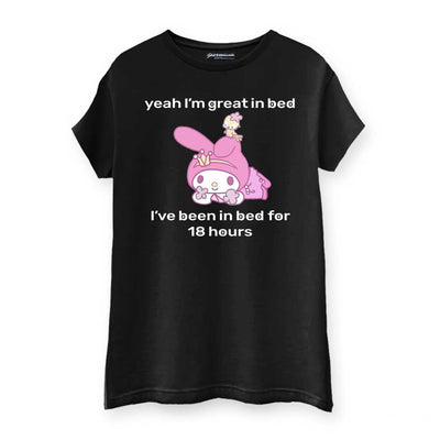 Great in Bed Womens T-Shirt