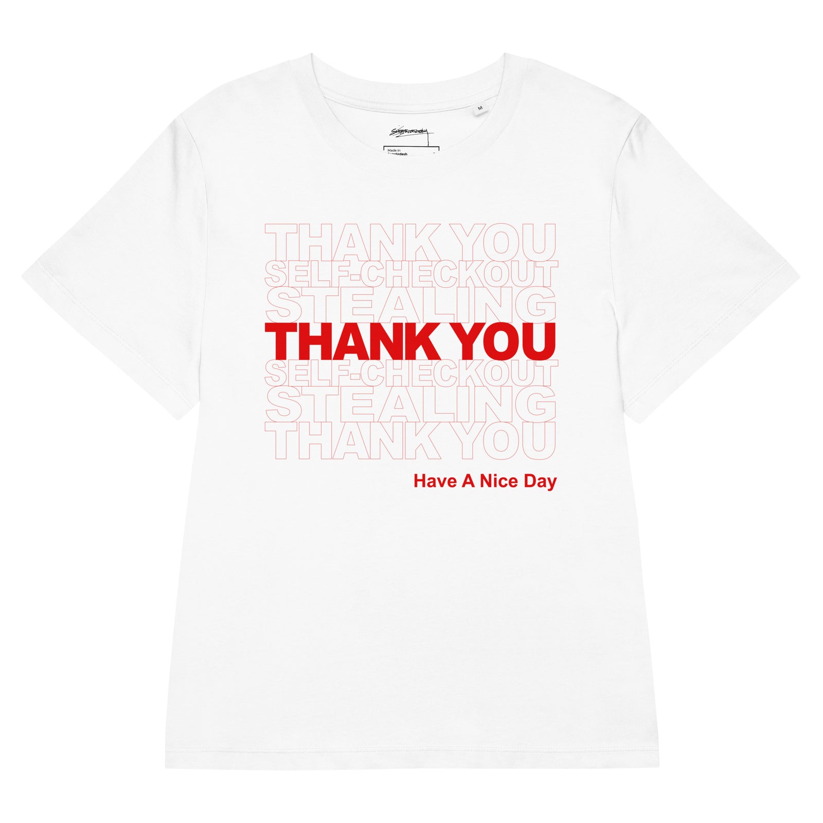 Thank You Stealing Women's T-Shirt - Shirtwascash