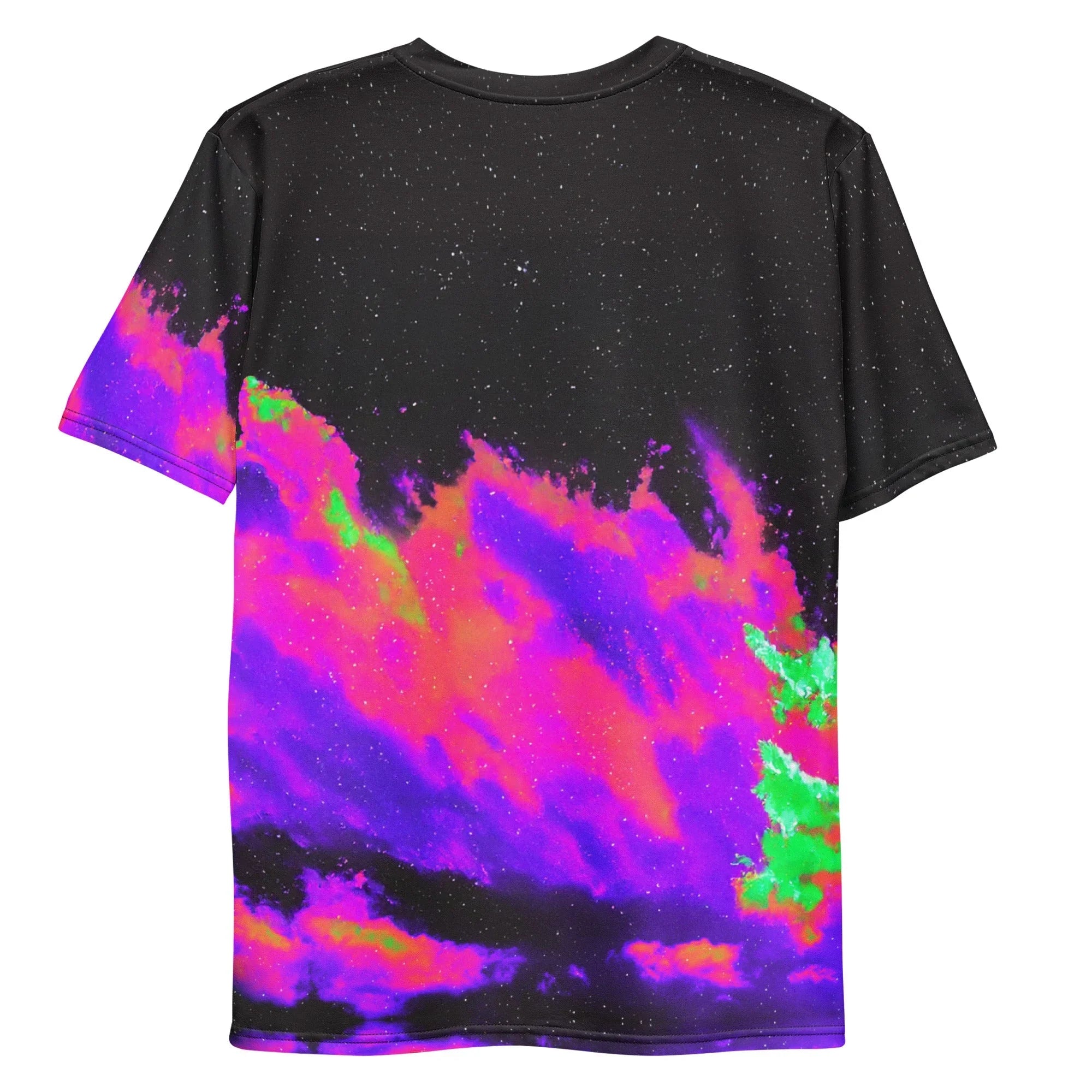Zeus Mode Men's T-Shirt - Neon Vaporwave AOP | Shirtwascash