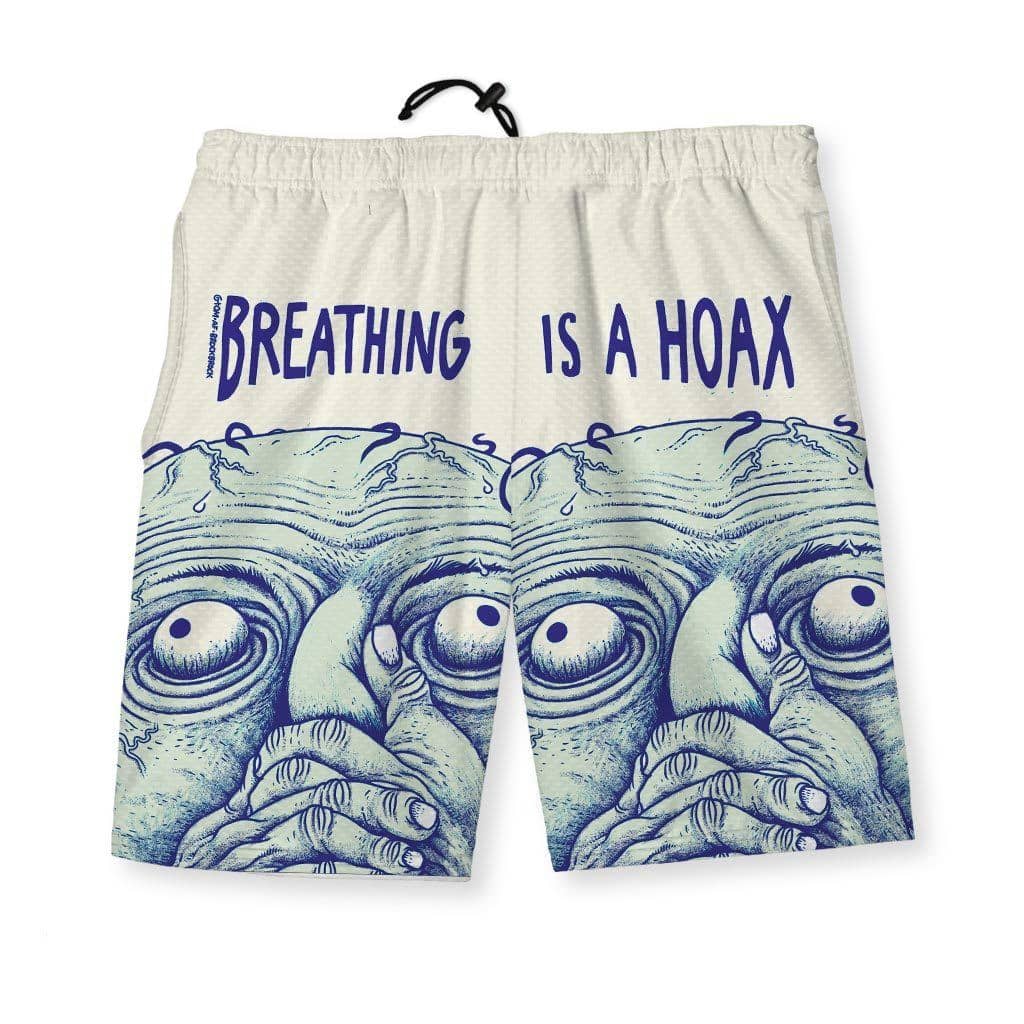 Breathing is a Hoax Herren-Fitness-Shorts