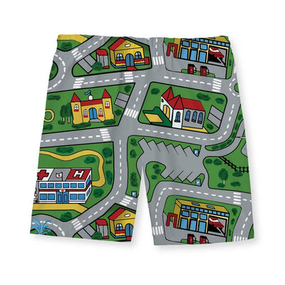 Car Carpet City Men's Swim Shorts