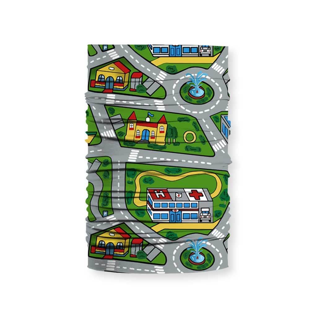 Car Carpet City Neck Gaitor