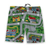 Car Carpet City Men's Gym Shorts