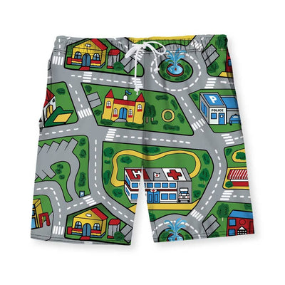 Car Carpet City Men's Swim Shorts