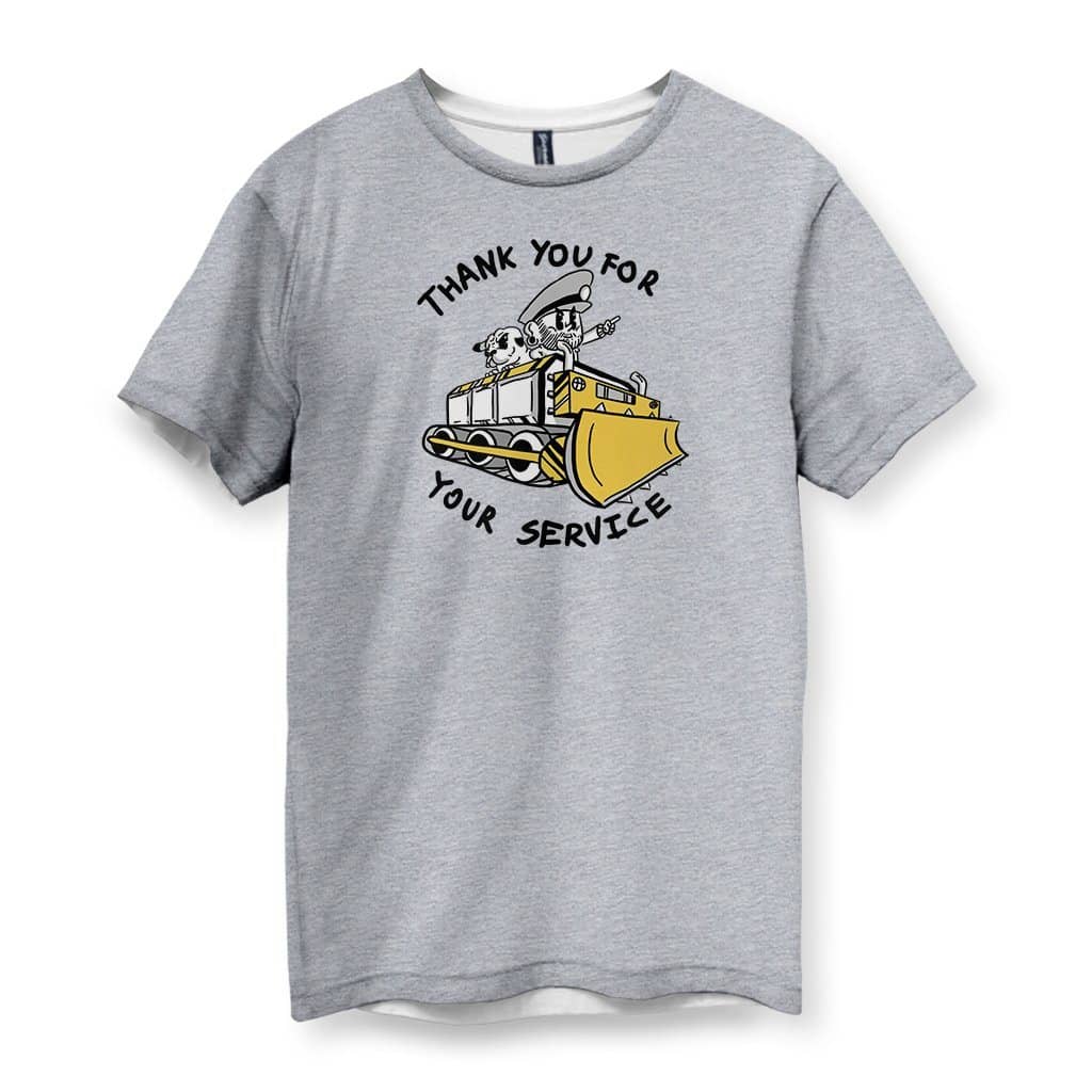 Vielen Dank für Ihr Service-Herren-T-Shirt