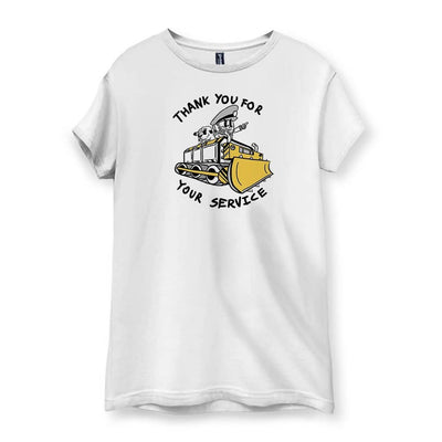 Vielen Dank für Ihr Service-Damen-T-Shirt