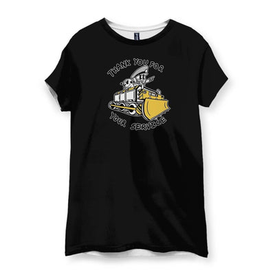 Vielen Dank für Ihr Service-Damen-T-Shirt