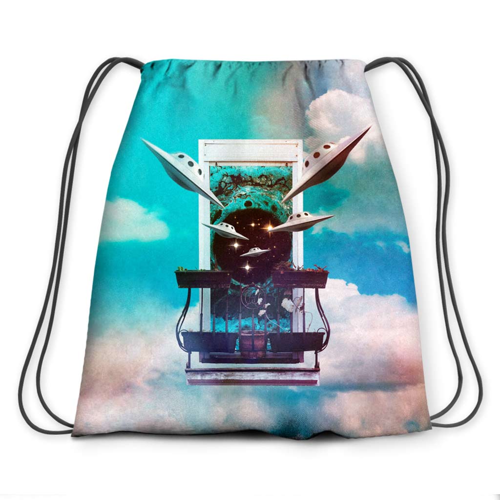 Interdimensional Drawstring Bag