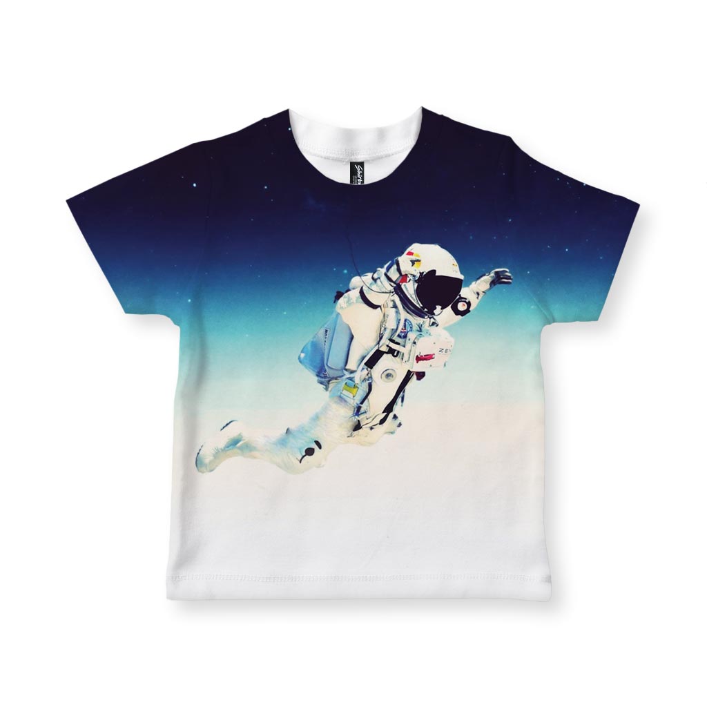 Falling Astronaut Kid's T-Shirt