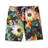 Floral Glitch Men's Swim Shorts