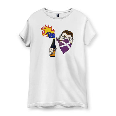 Das T-Shirt „The Revolution Will Be Demonetized“ für Frauen