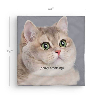 Heavy Breathing Cat Bandana