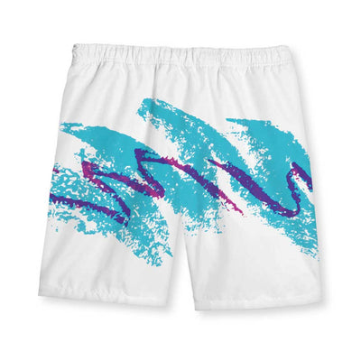 Jazzy 90s Men's Swim Shorts
