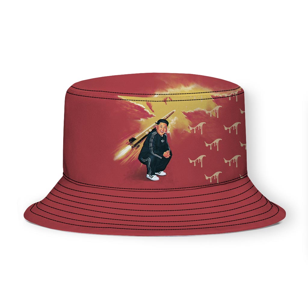 Kim Jong Trill Bucket Hat - Shirtwascash