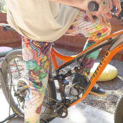 Floral Glitch Men's Joggers