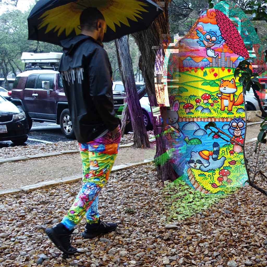 A Wonderful Fall Evening Men's Joggers - Shirtwascash