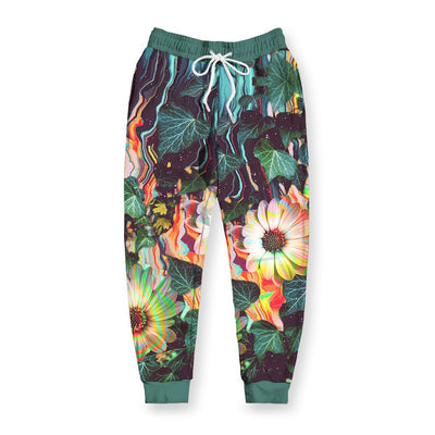 Floral Glitch Men's Joggers
