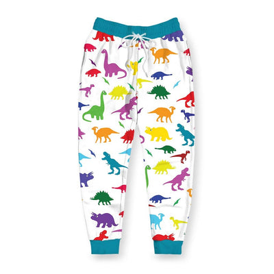 Dino Print Men's Joggers