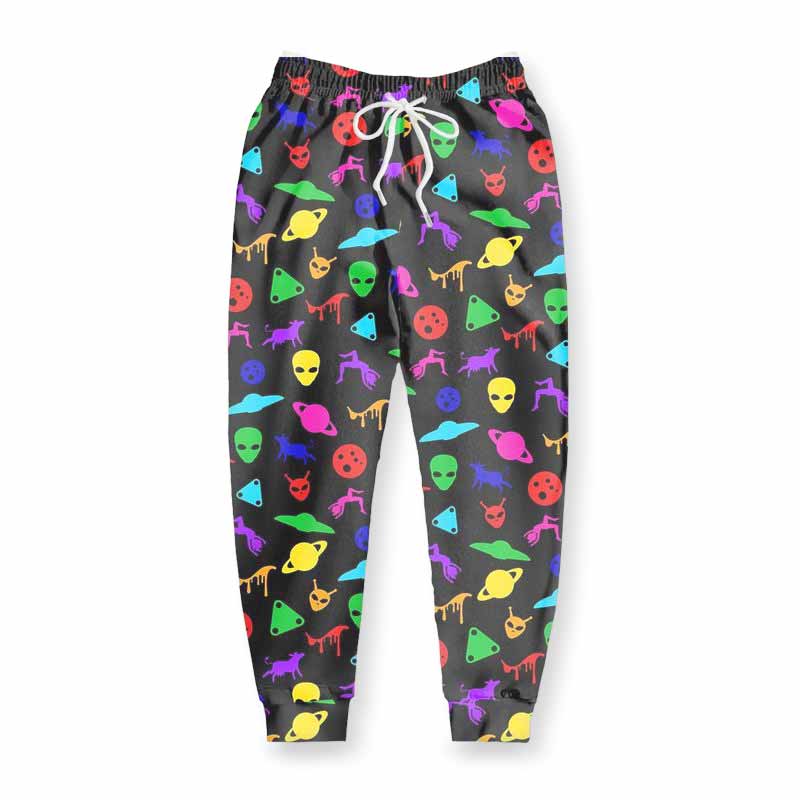 UFO Print Men's Joggers