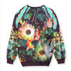Floral Glitch Sweatshirt