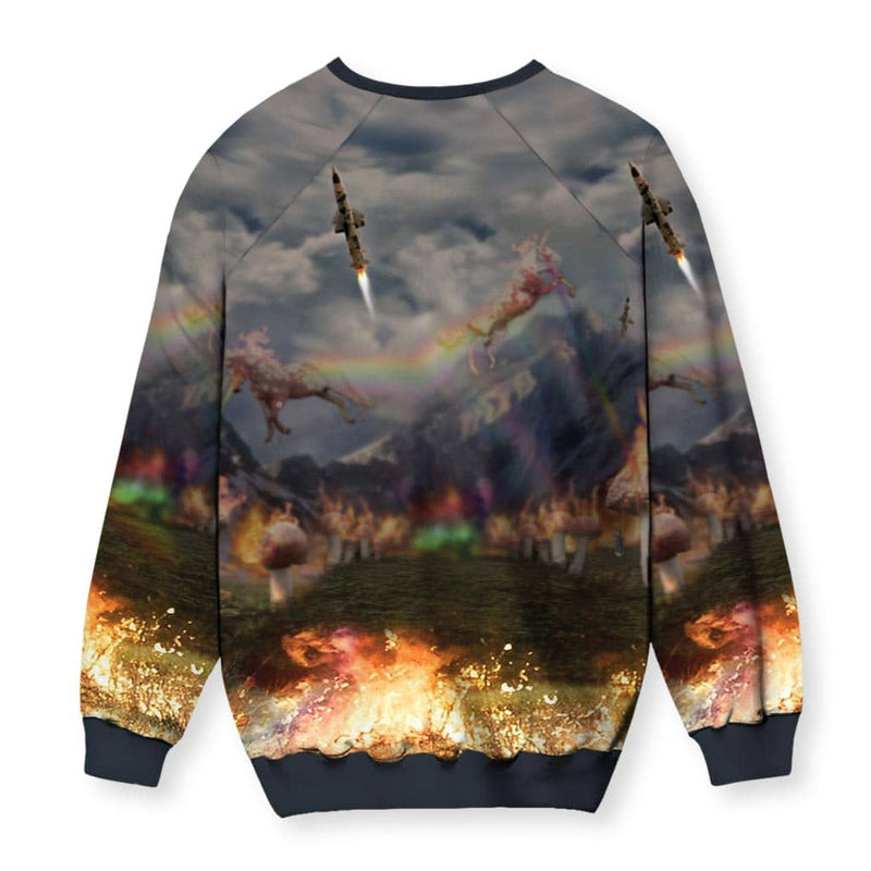 Rainbow Unicorn Kim Jong Un Sweatshirt