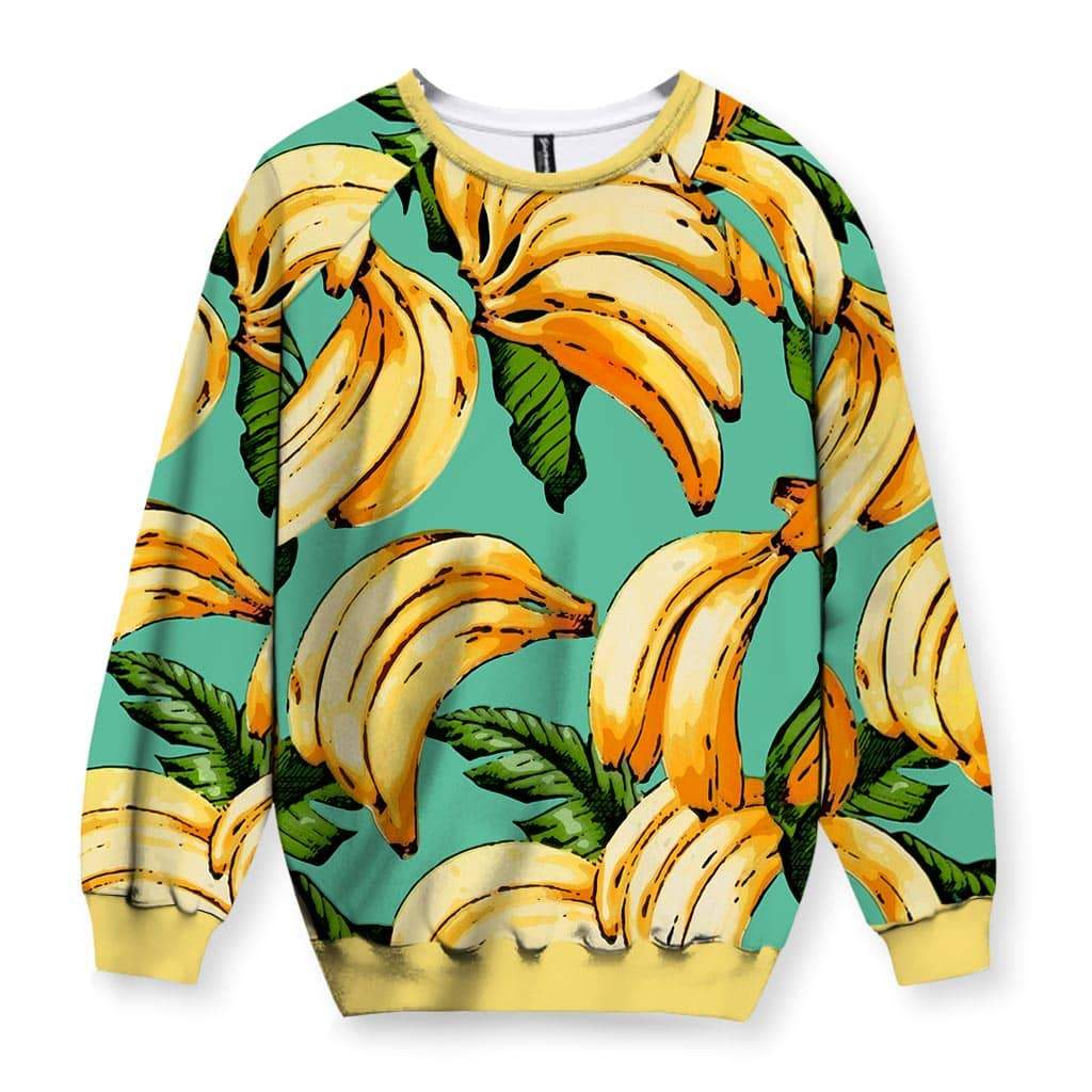 Banana Pattern Sweatshirt