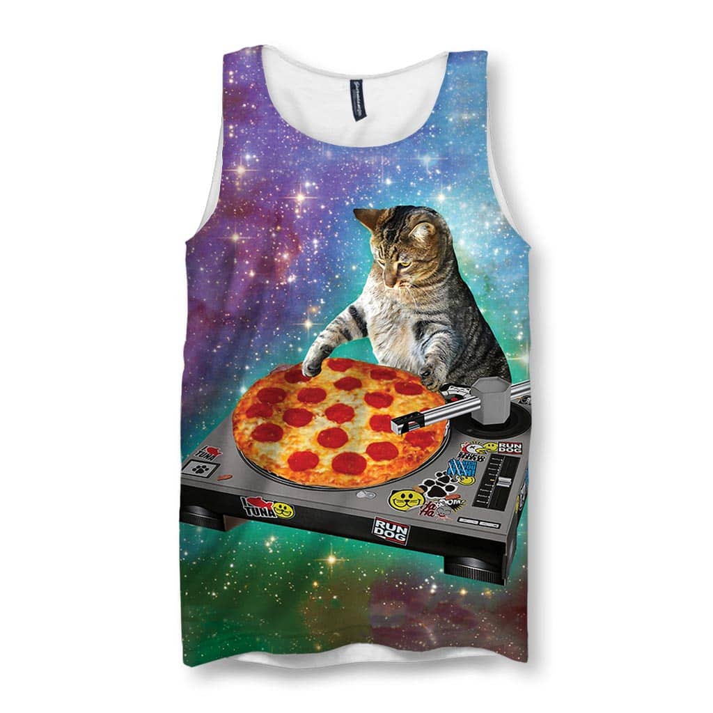 GALACTIC PIZZA-CAT  leggings – That Guy's Stuff