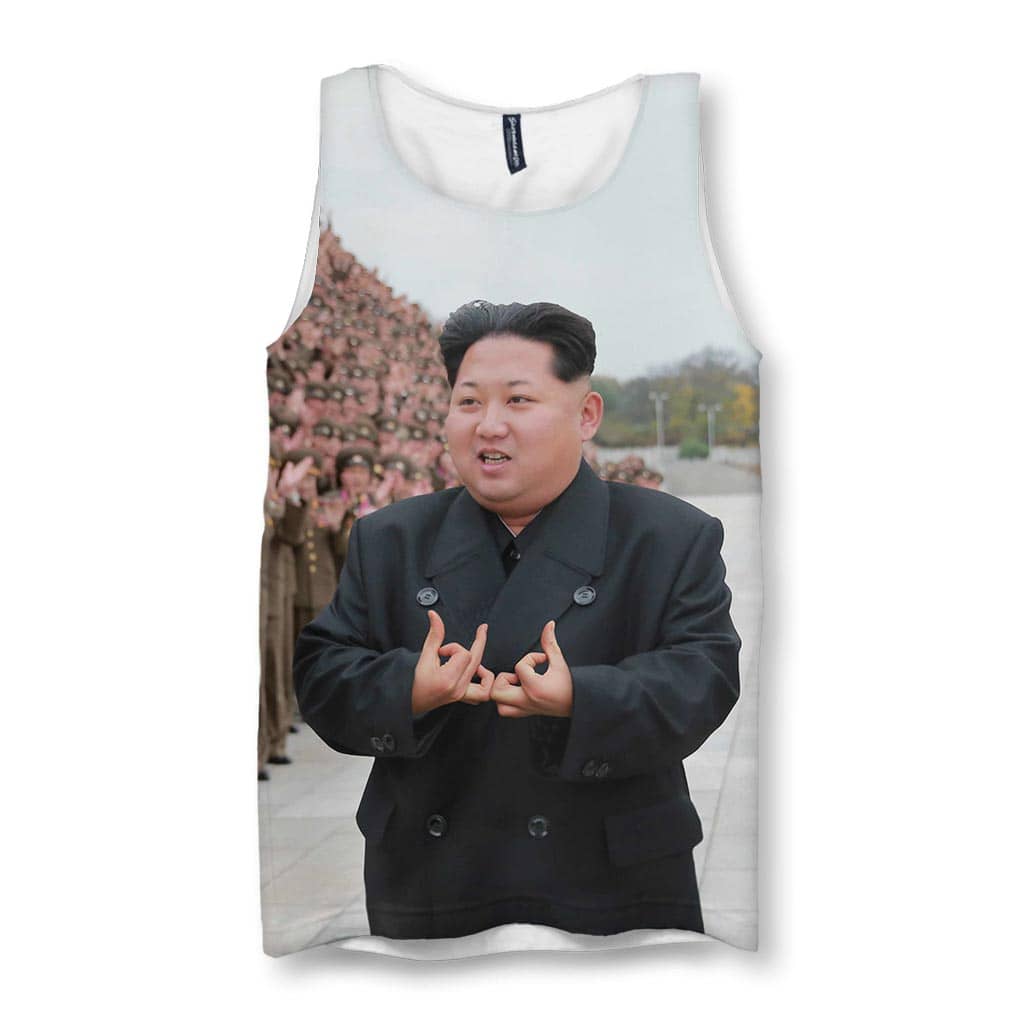 Kim Jong Represent Men's Tank