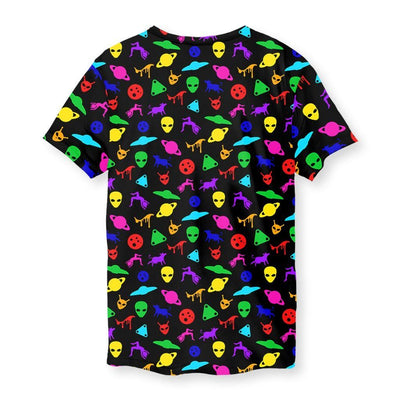 UFO Print Men's T-Shirt