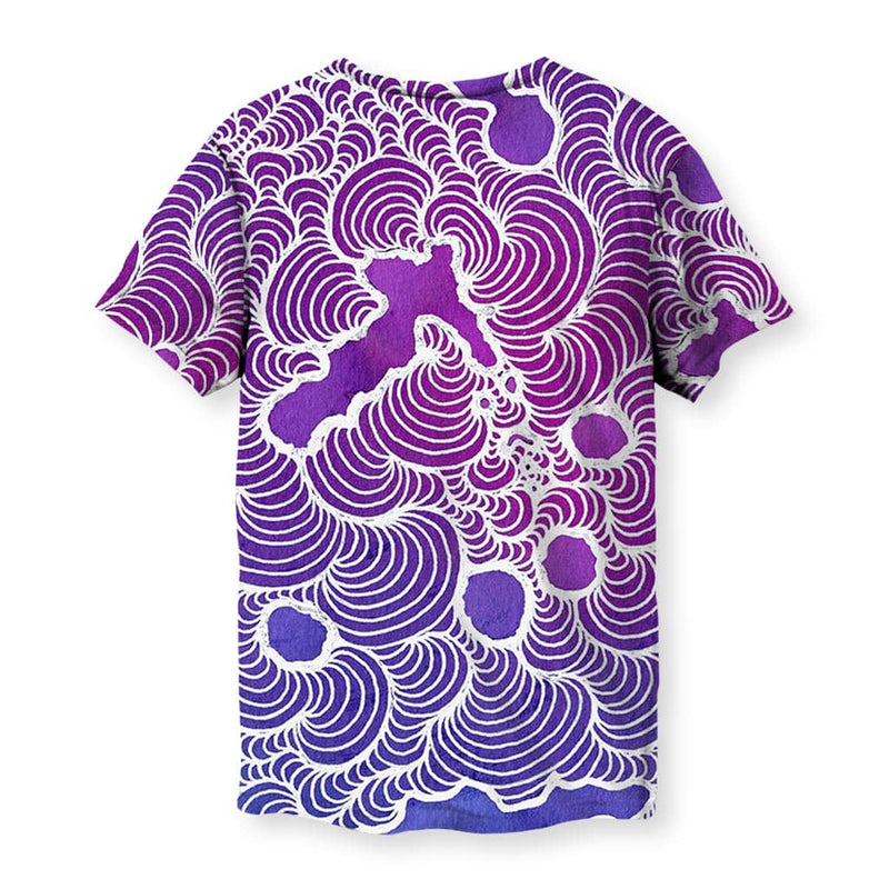 Purple Nova Men's T-Shirt