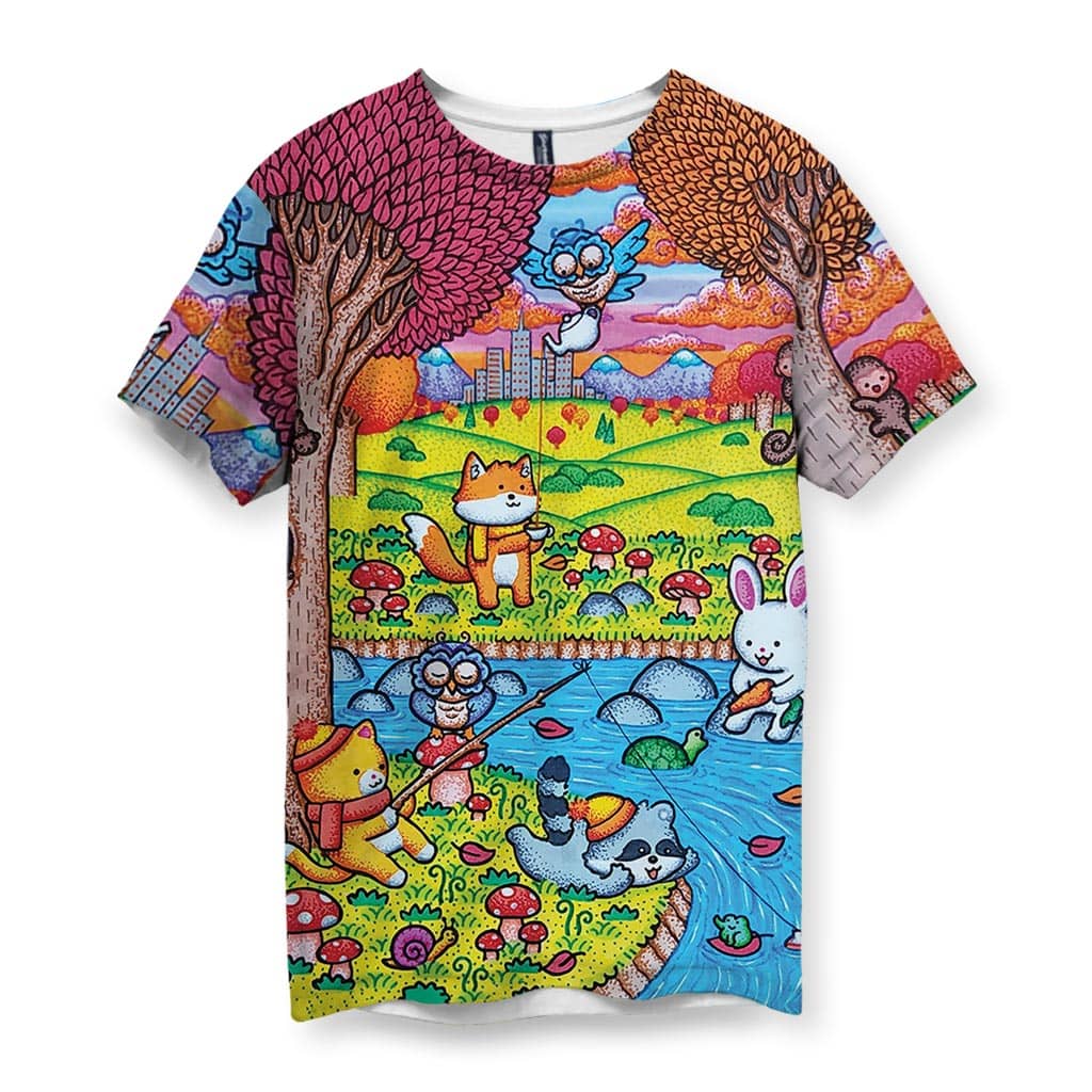 A Wonderful Fall Evening Men's T-Shirt