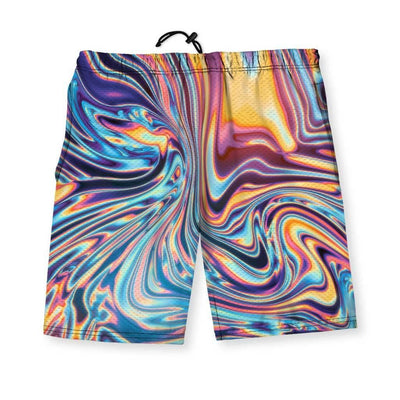 Metallic Flow Men's Gym Shorts