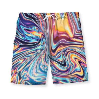 Metallic Flow Men's Swim Shorts
