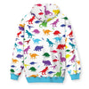 Dino Print Hoodie