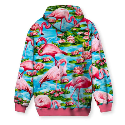 Flamingo Paradise Hoodie
