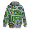 Auto-Teppich-Stadt-Hoodie