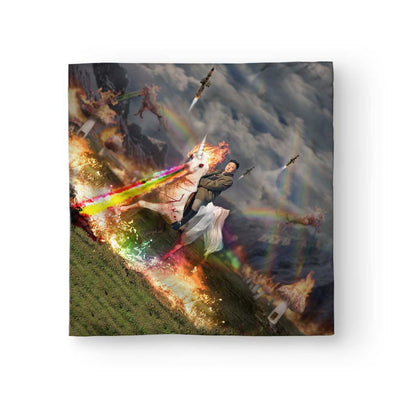 Rainbow Unicorn Kim Jong Un Bandana