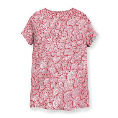 SCRIBBLEWAVE - Red Women's T-Shirt