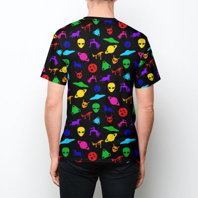 UFO Print Men's T-Shirt
