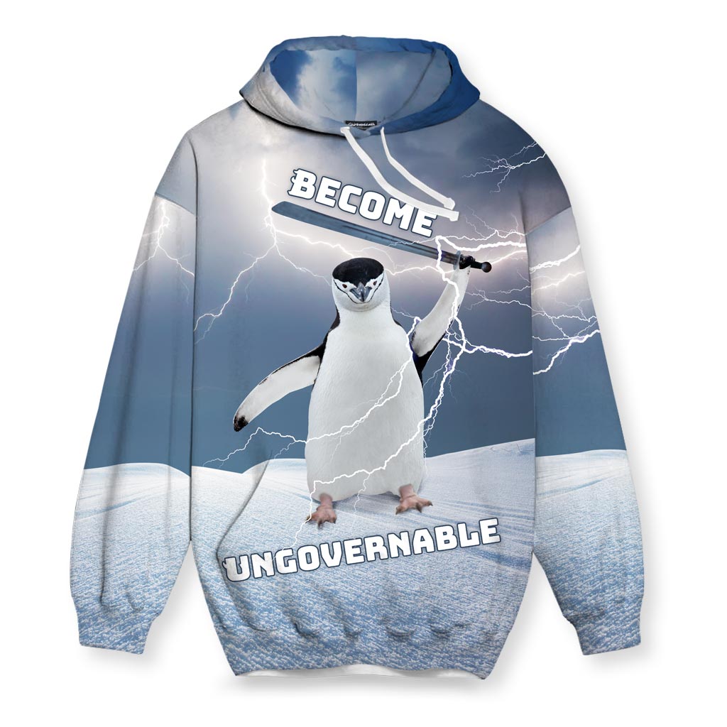Ungovernable Penguin Hoodie