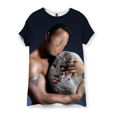 The Rock Faceswap Women's T-Shirt