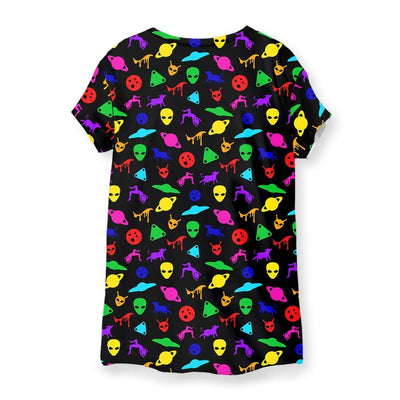UFO Print Women's T-Shirt