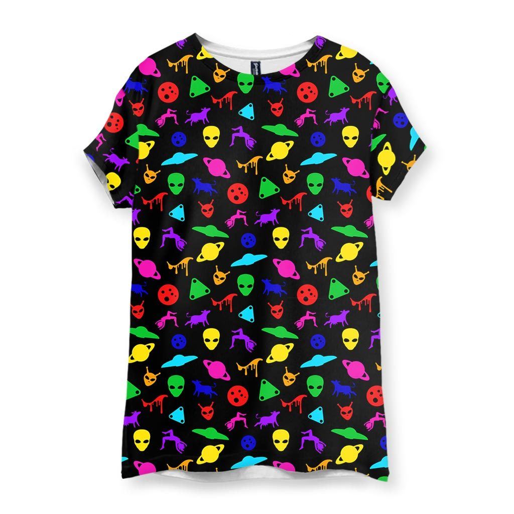 UFO Print Women's T-Shirt