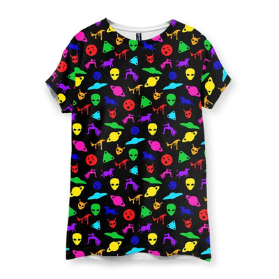 UFO Print Women's T-Shirt