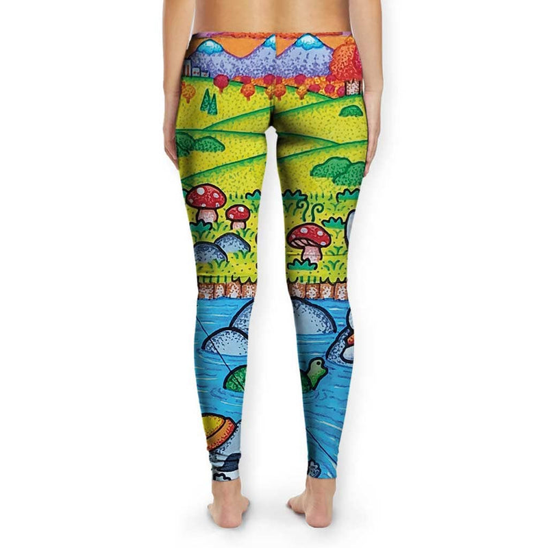 A Wonderful Fall Evening Women's Leggings