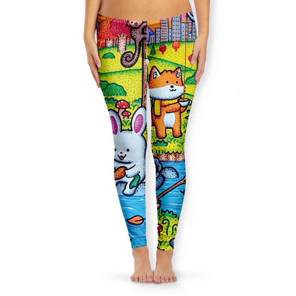 A Wonderful Fall Evening Women's Leggings