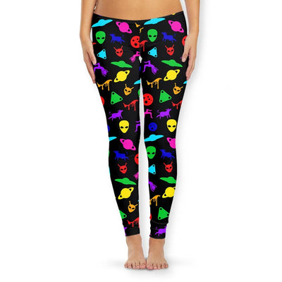 UFO Print Women's Leggings