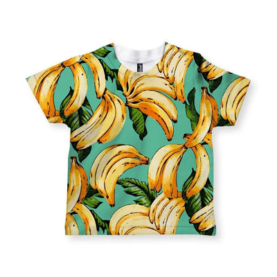 Banana Pattern Kid's T-Shirt