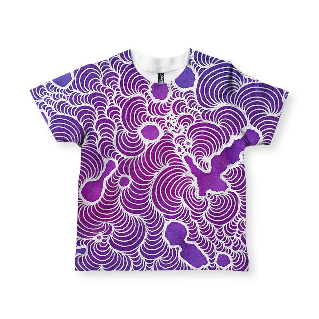 Purple Nova Kid's T-Shirt